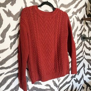 BDG cable knit sweater
